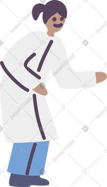 Medic woman doctor PNG, SVG