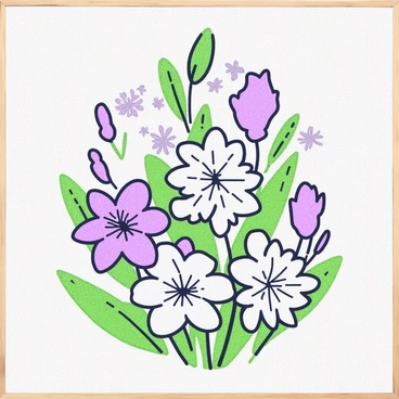 An embroidered design featuring tiger lilies is displayed on a fabric canvas. The tiger lilies are depicted with intricate details, showcasing their distinctive petals and stamen. The composition includes several clusters of lilies, each with multiple blooms in varying sizes. Surrounding the flowers, there are delicate leaves and stems, enhancing the overall design. The background of the fabric canvas is textured, providing depth to the embroidery work.