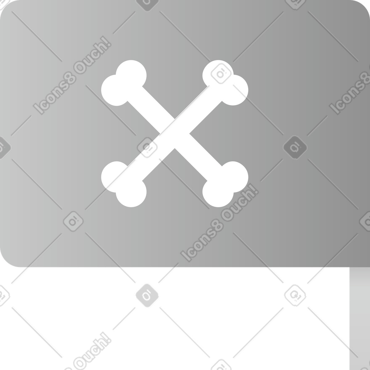 Ilustração de Pirates flag em no estilo Hugo para baixar em PNG, SVG