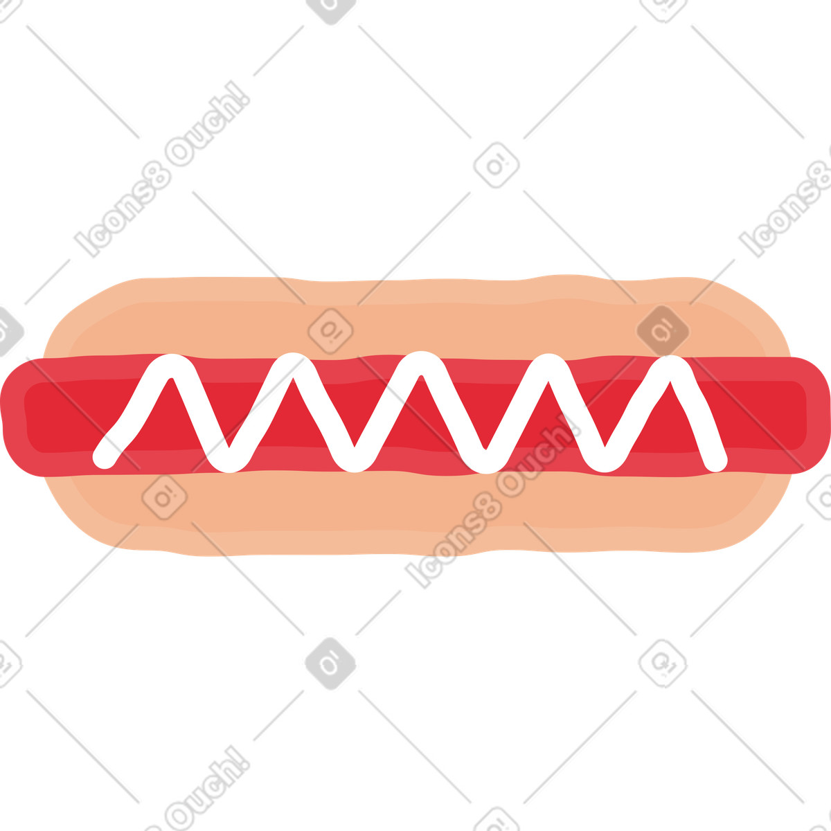 Ilustración Pancho en estilo Stripy a descargar en PNG y SVG