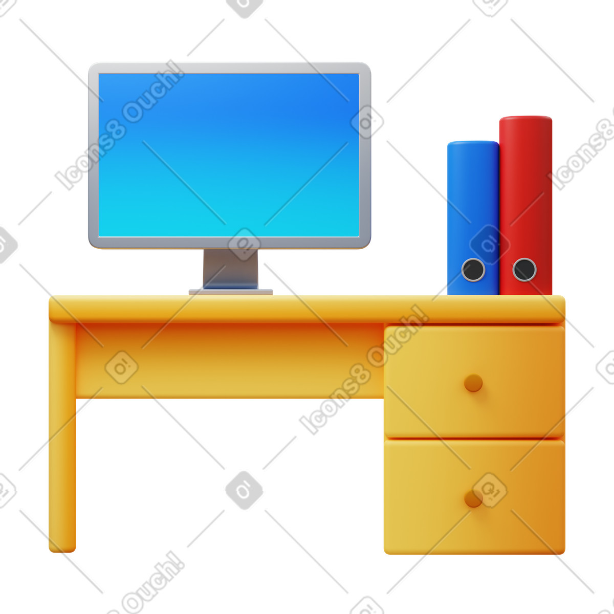 3D Fluency スタイルの Office のイラストをPNG、SVG形式でダウンロード