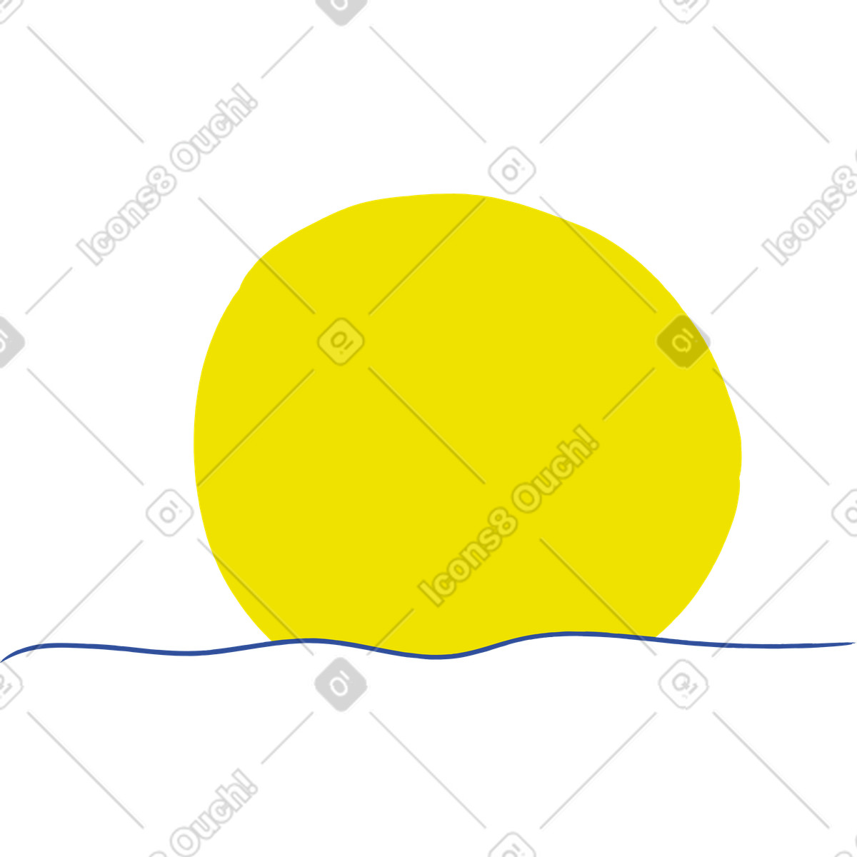 Lime 스타일의 할로윈 일몰 일러스트레이션 PNG, SVG 다운로드