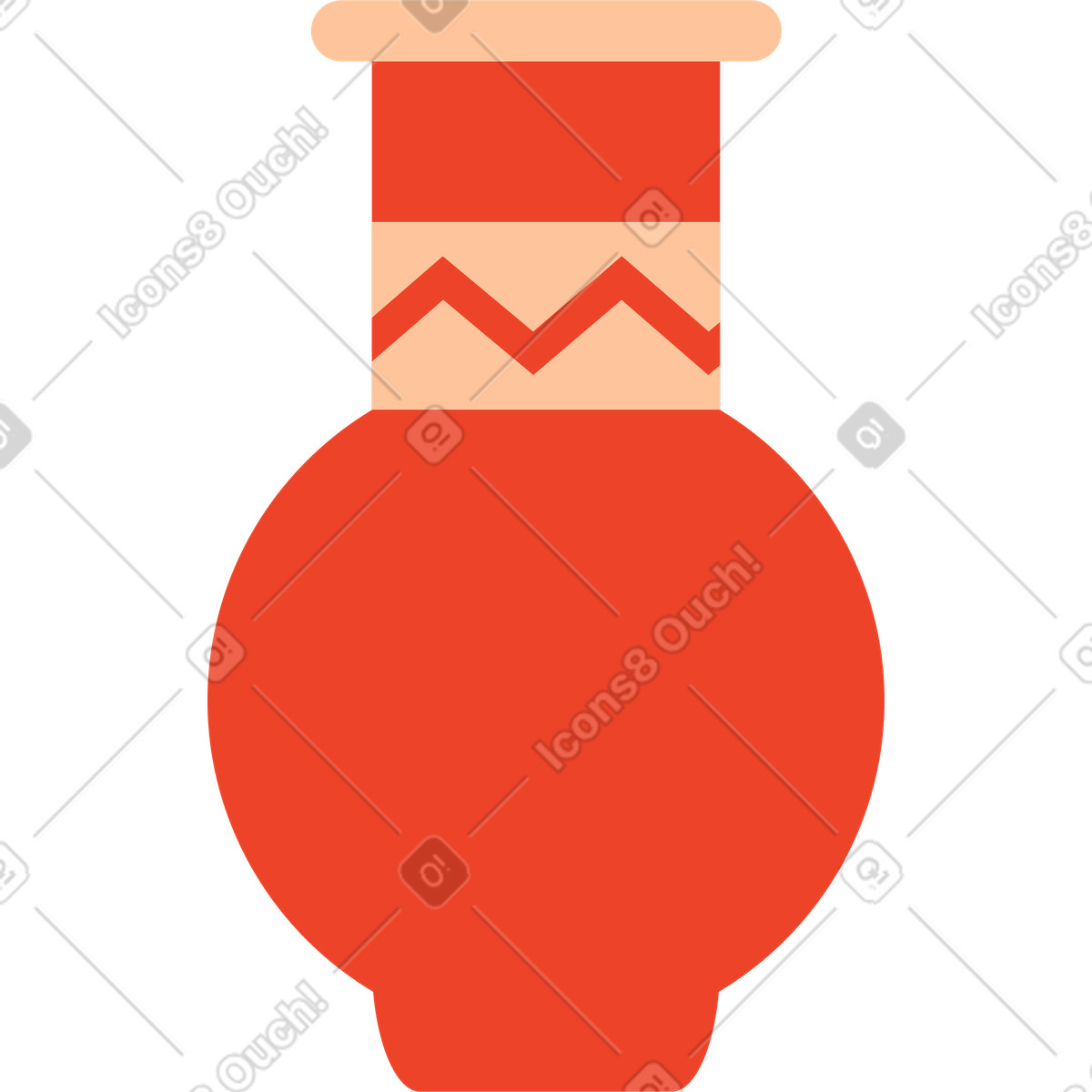 Ilustração de Vaso em no estilo Polar para baixar em PNG, SVG