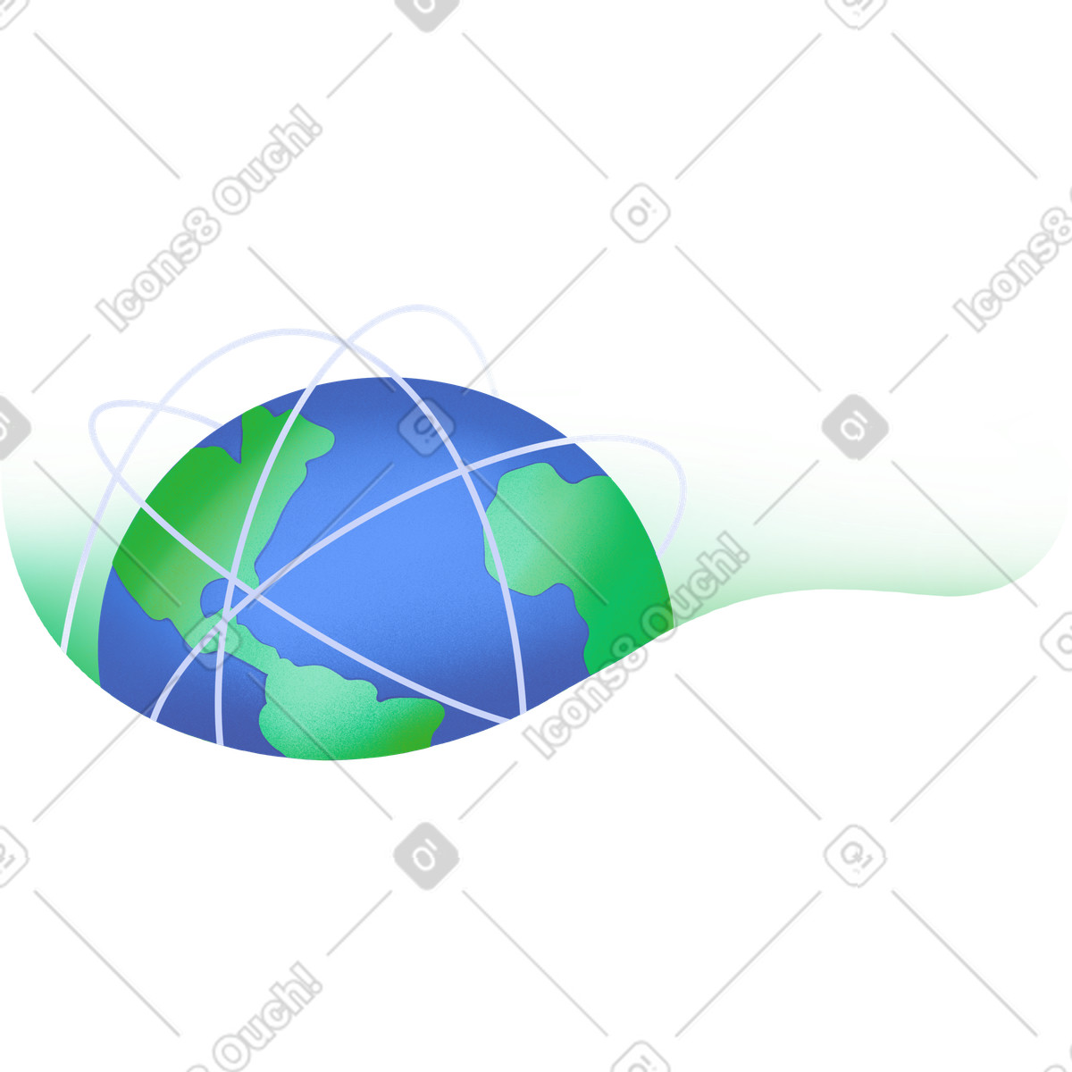 Smart スタイルの グローブがトリミングされました のイラストをPNG、SVG形式でダウンロード