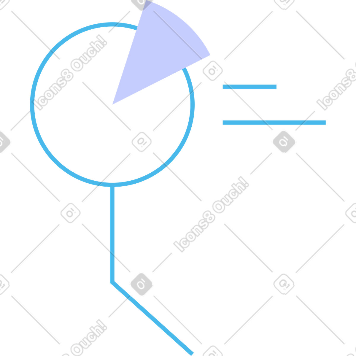 Ilustración Infografia en estilo Quantum a descargar en PNG y SVG