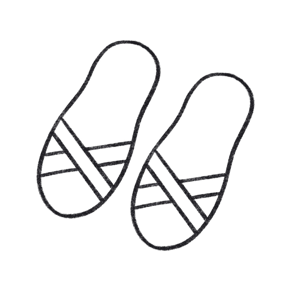 Bonbon Line スタイルの Shoes のイラストをPNG、SVG形式でダウンロード