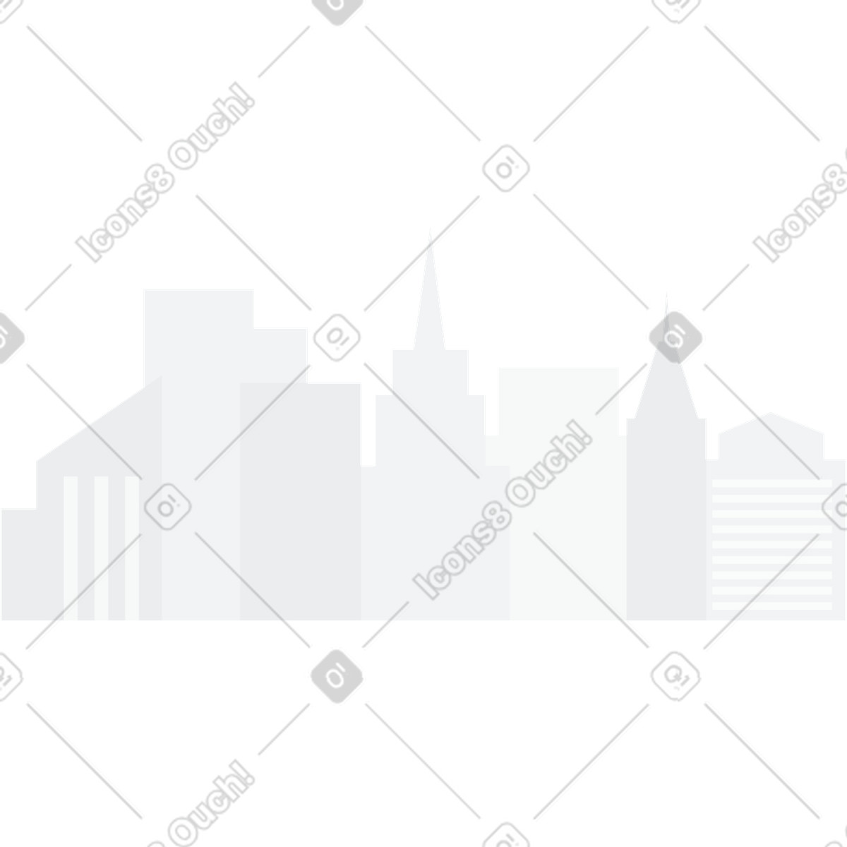Иллюстрация Город фон в стиле Urban — скачать в форматах PNG, SVG