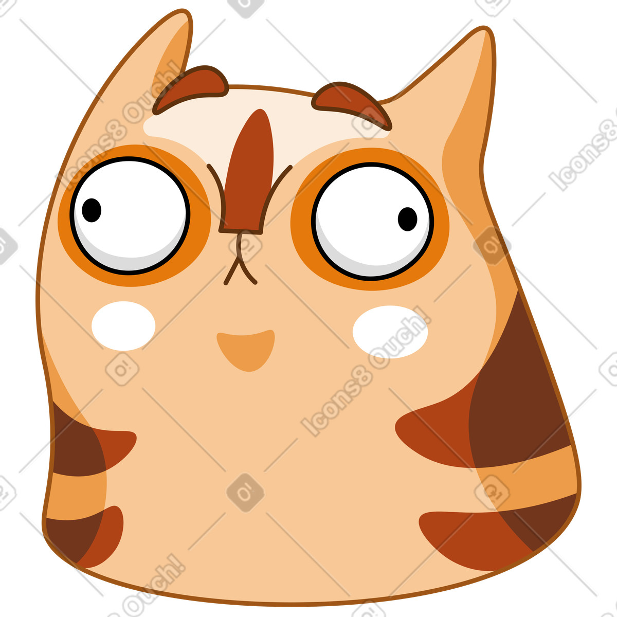 I do not understand illustration in Kitekat style download in PNG, SVG