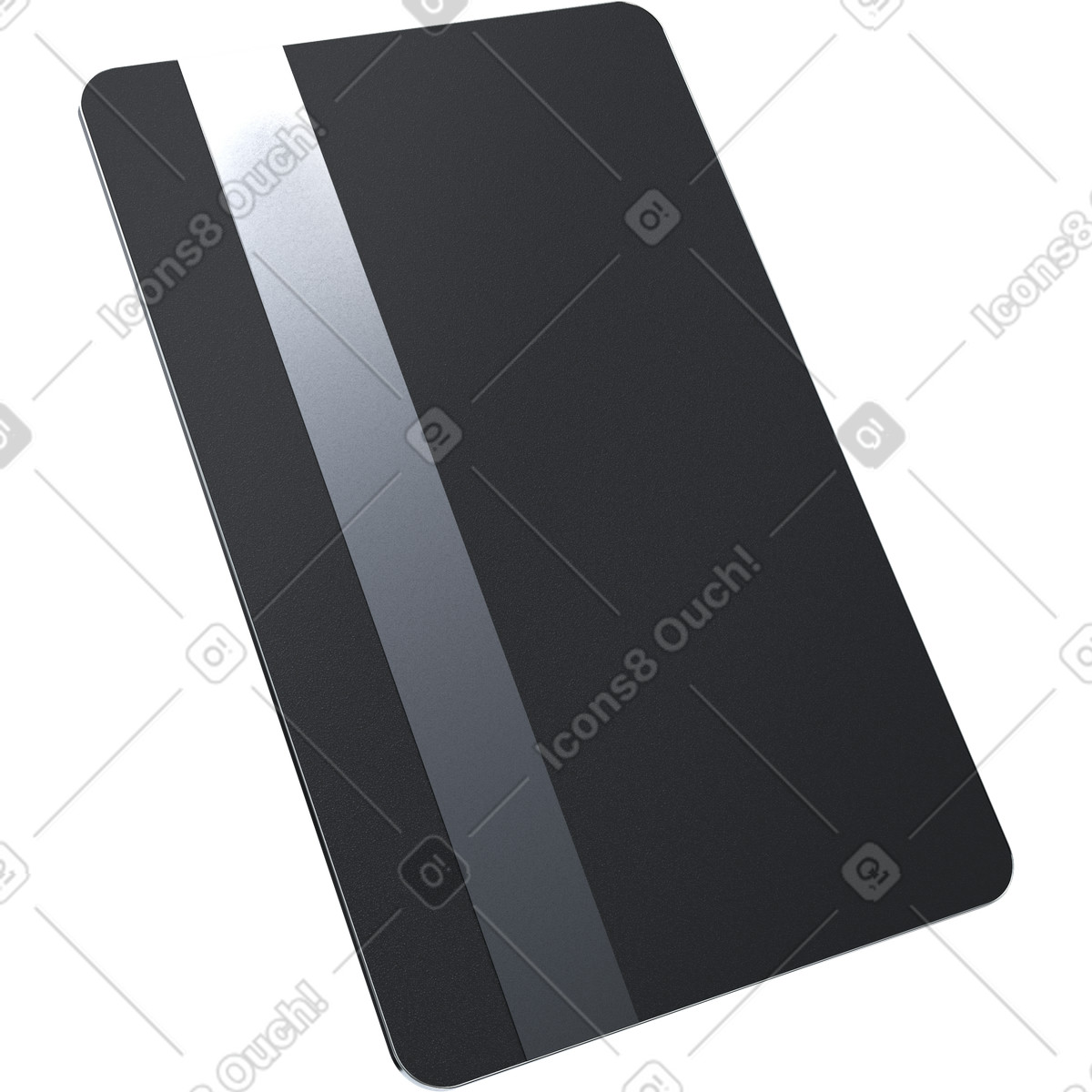 Bank card design, payment method, financial services concept illustration in PNG, SVG