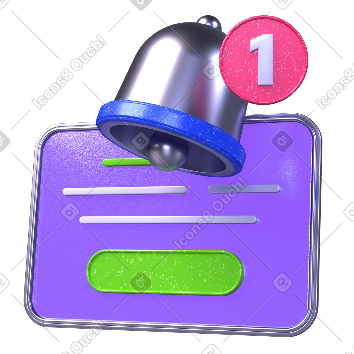 New Inbox Activity Alert, Pending Task Notification, Workflow Update Alert illustration in PNG, SVG