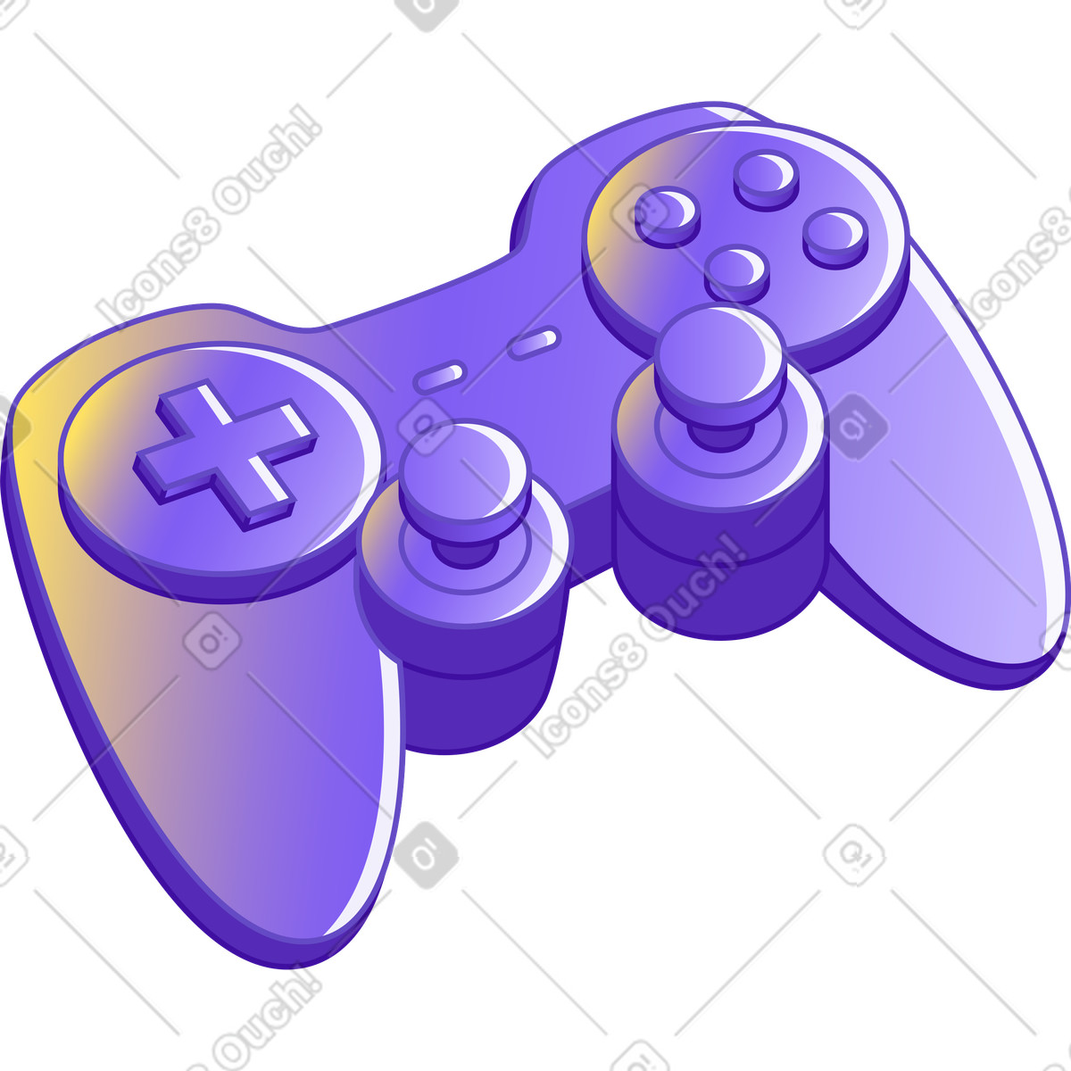 Ilustração de Controle em no estilo Rainbow para baixar em PNG, SVG