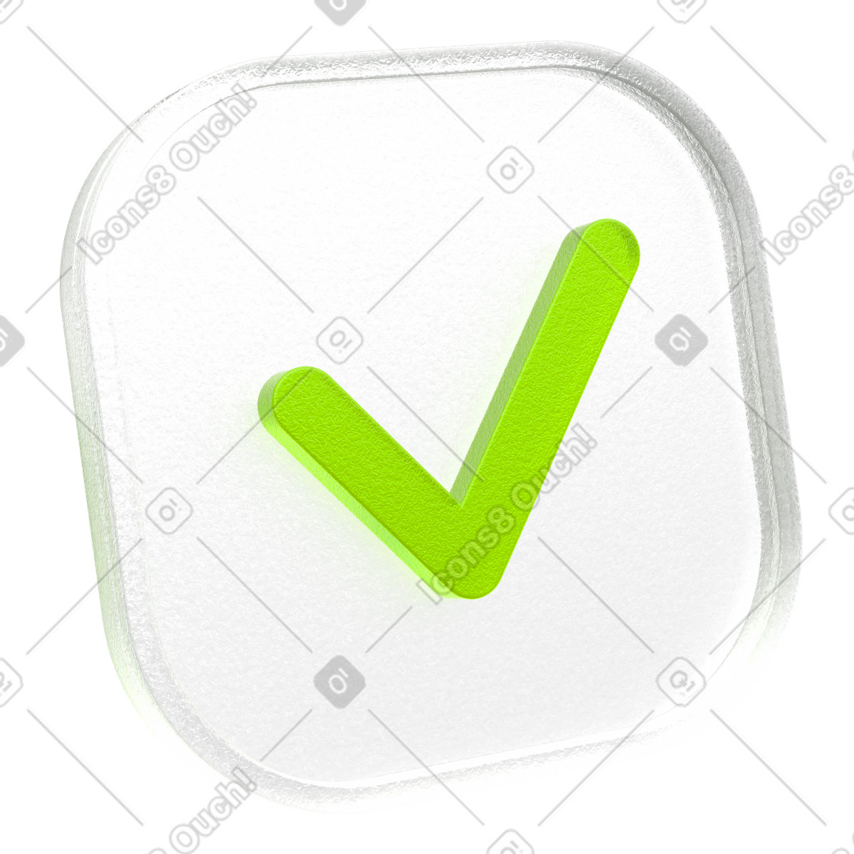 Illustration Coche en verre dans le style 3D Enterprise à télécharger aux formats PNG, SVG