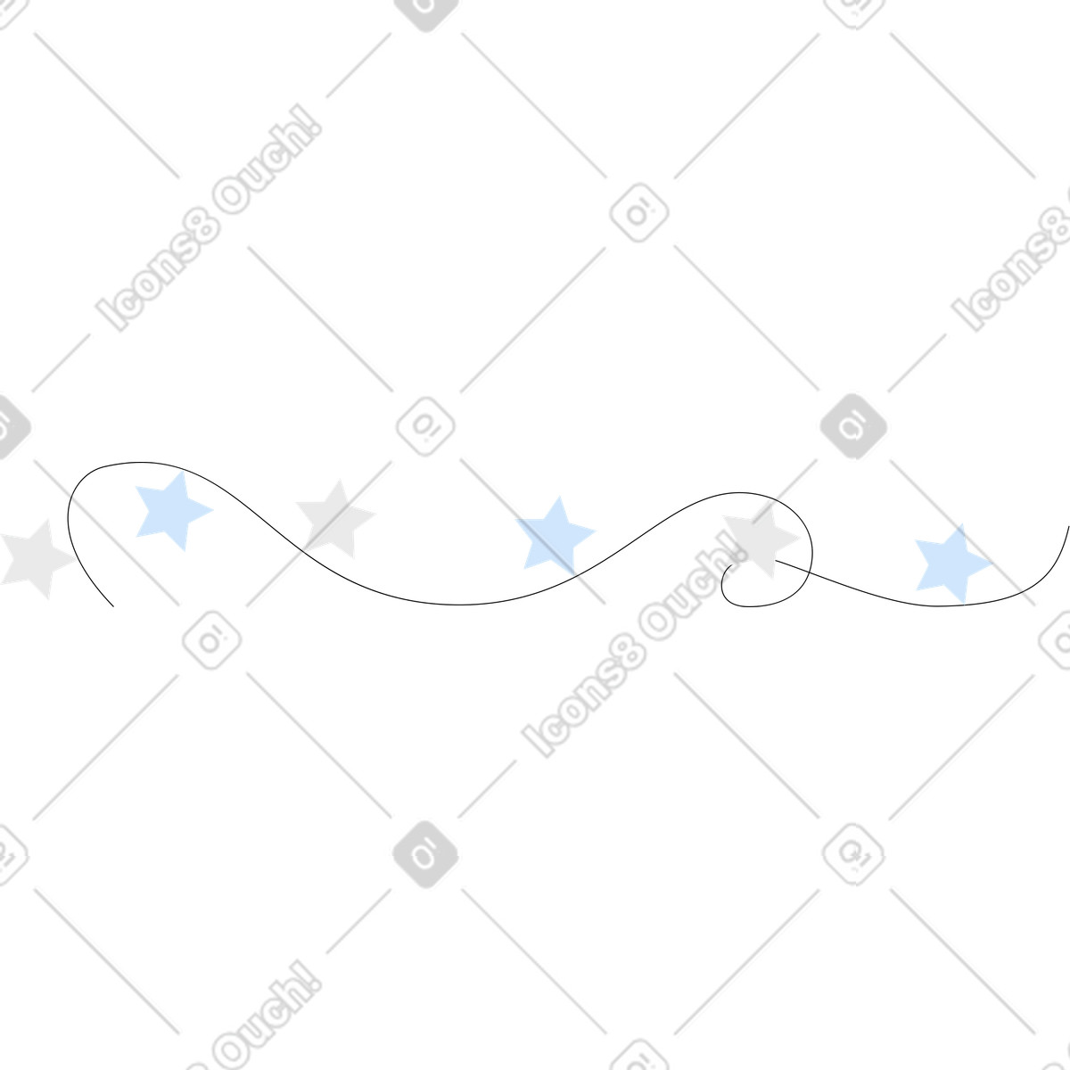 下载 Tiny 风格的 花环灯 插画，支持 PNG、SVG 格式