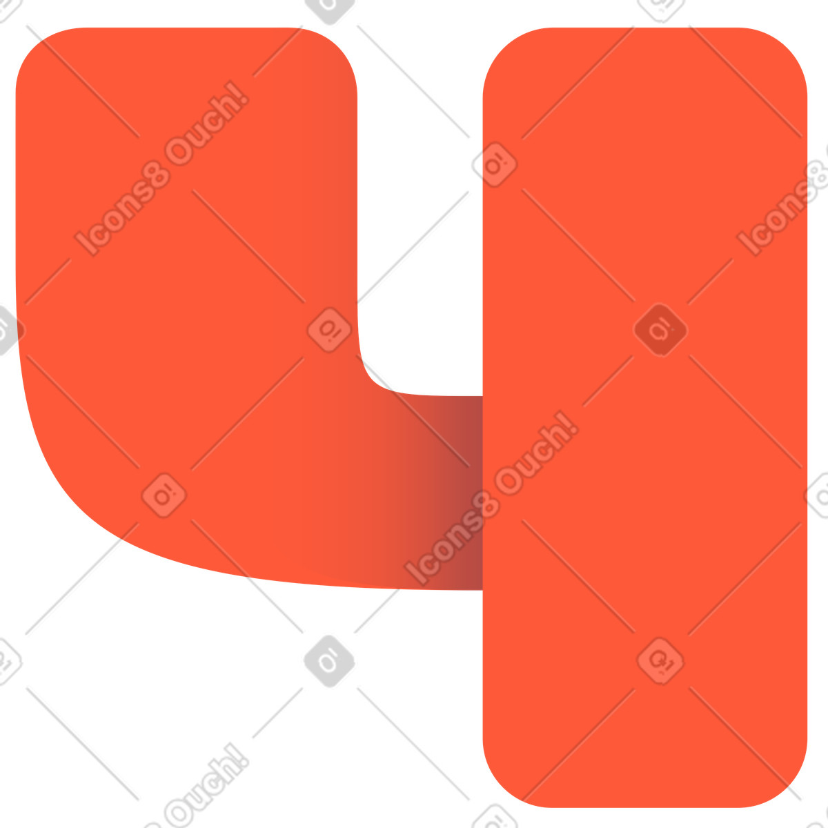 Four illustration in Beam style download in PNG, SVG