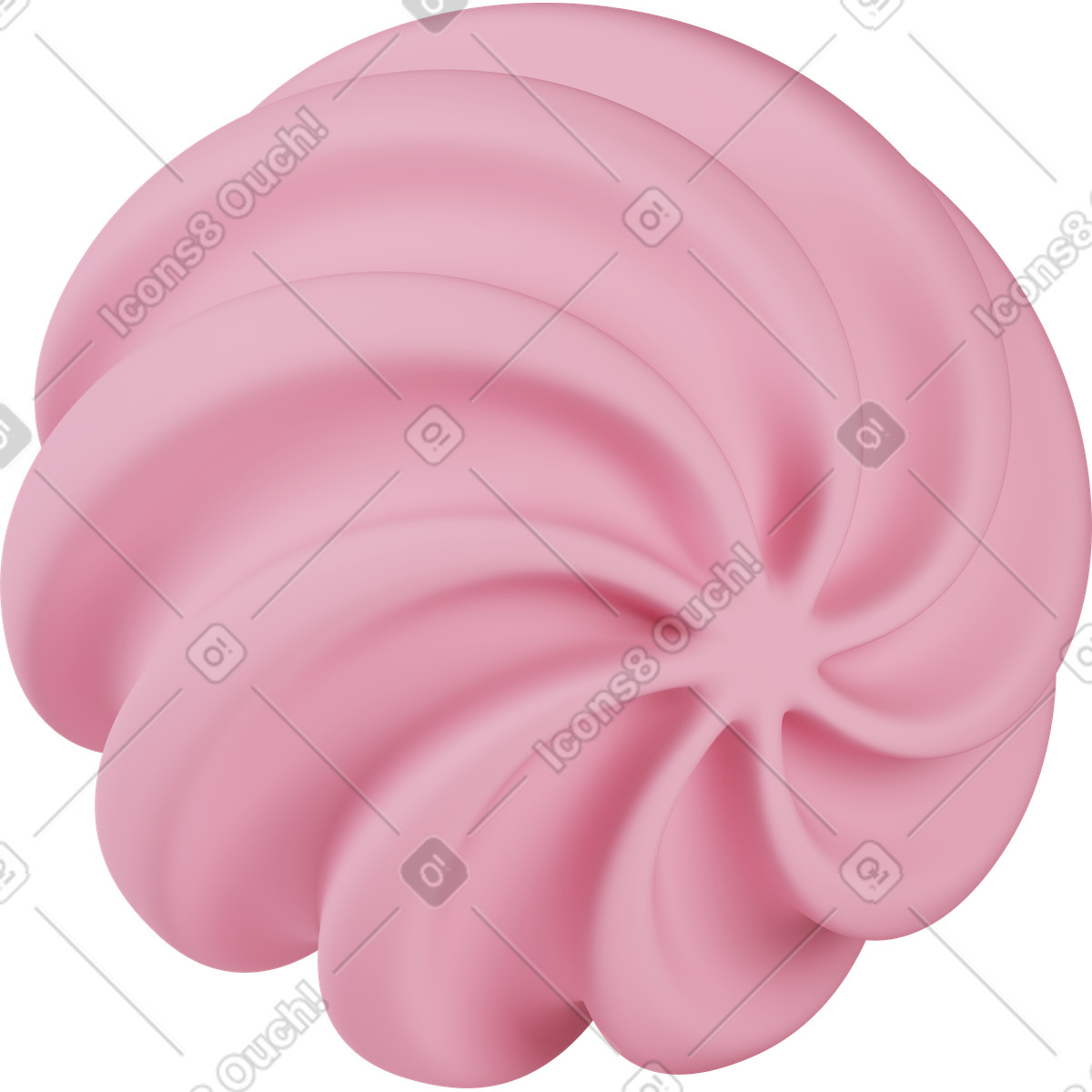 Ilustração de Sphere with ribs em no estilo 3D Casual life para baixar em PNG, SVG