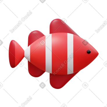 Clown fish PNG, SVG