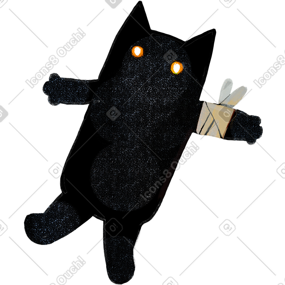 Illustration Chaton dans le style Fabulous à télécharger aux formats PNG, SVG