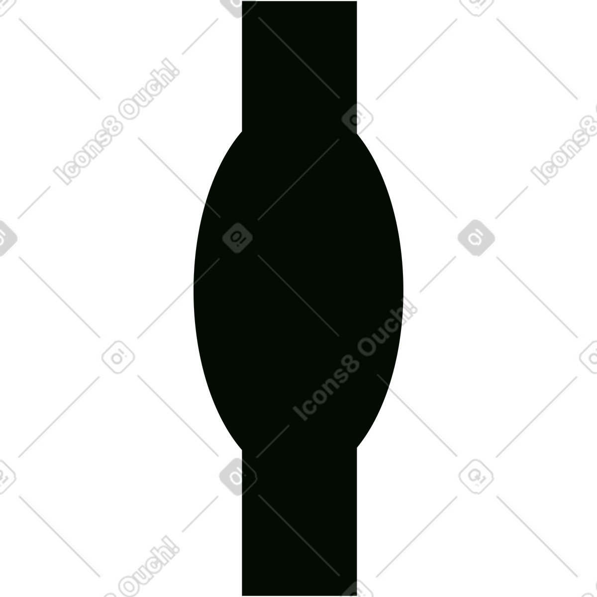 Ilustración Reloj en estilo Polar a descargar en PNG y SVG