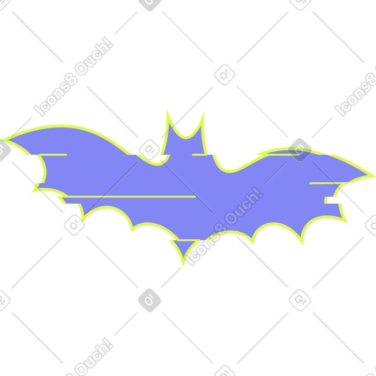 Ilustração de 1 em no estilo Glow para baixar em PNG, SVG