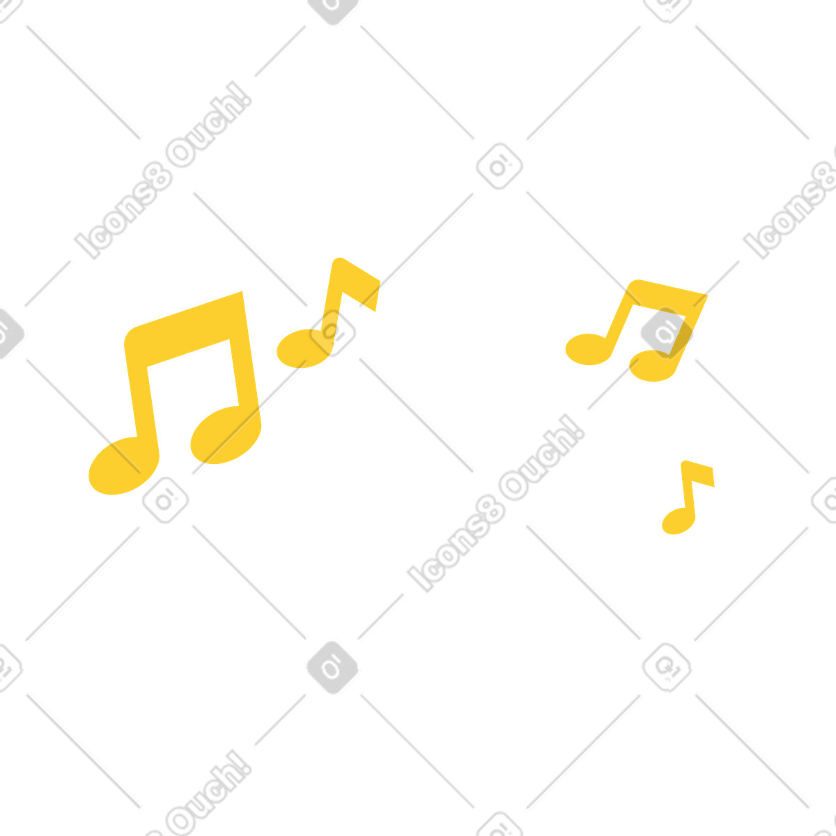 Appunti illustrazione animata in stile Taxi scaricabile in GIF, Lottie (JSON), AE