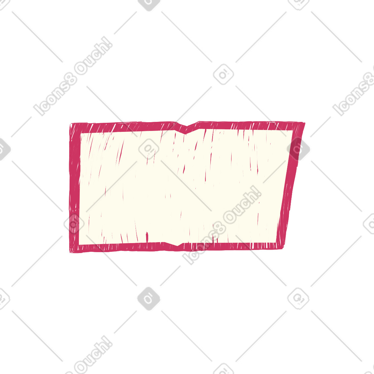 Libro illustrazione in stile Sleepy scarica in PNG, SVG