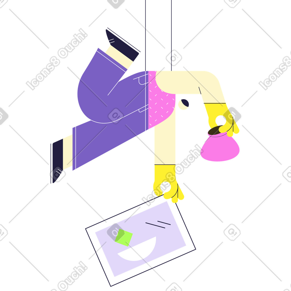 Иллюстрация Кража века в PNG и SVG