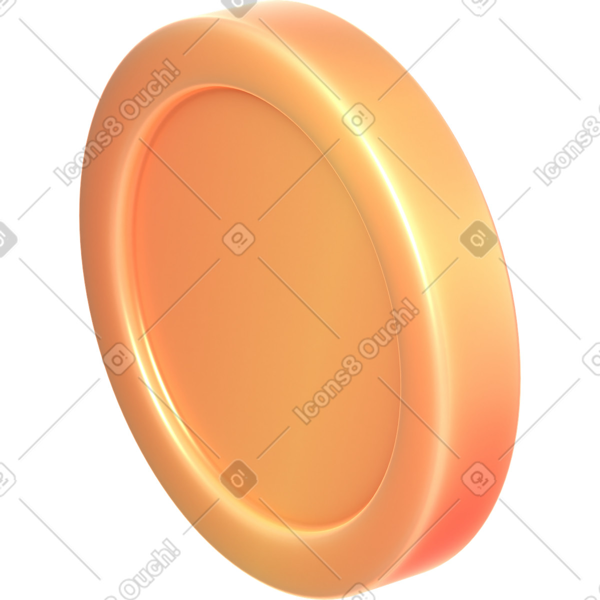 Coin illustration in PNG, SVG