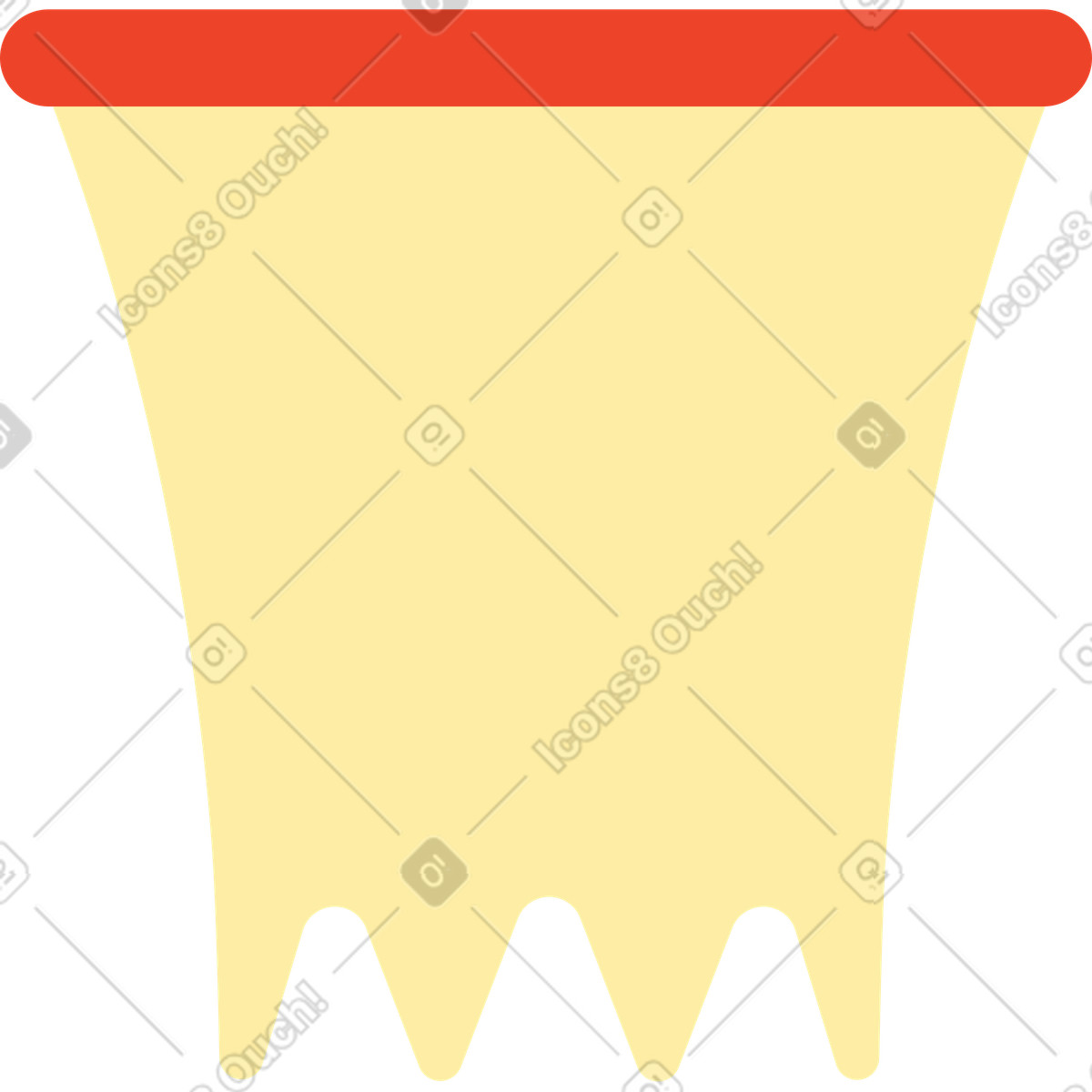 Canestro illustrazione in stile Polar scarica in PNG, SVG