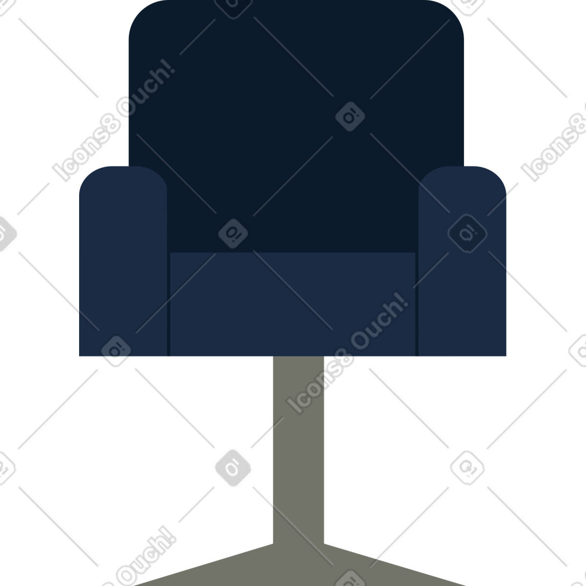 Ilustração de Cadeira em no estilo Vector para baixar em PNG, SVG