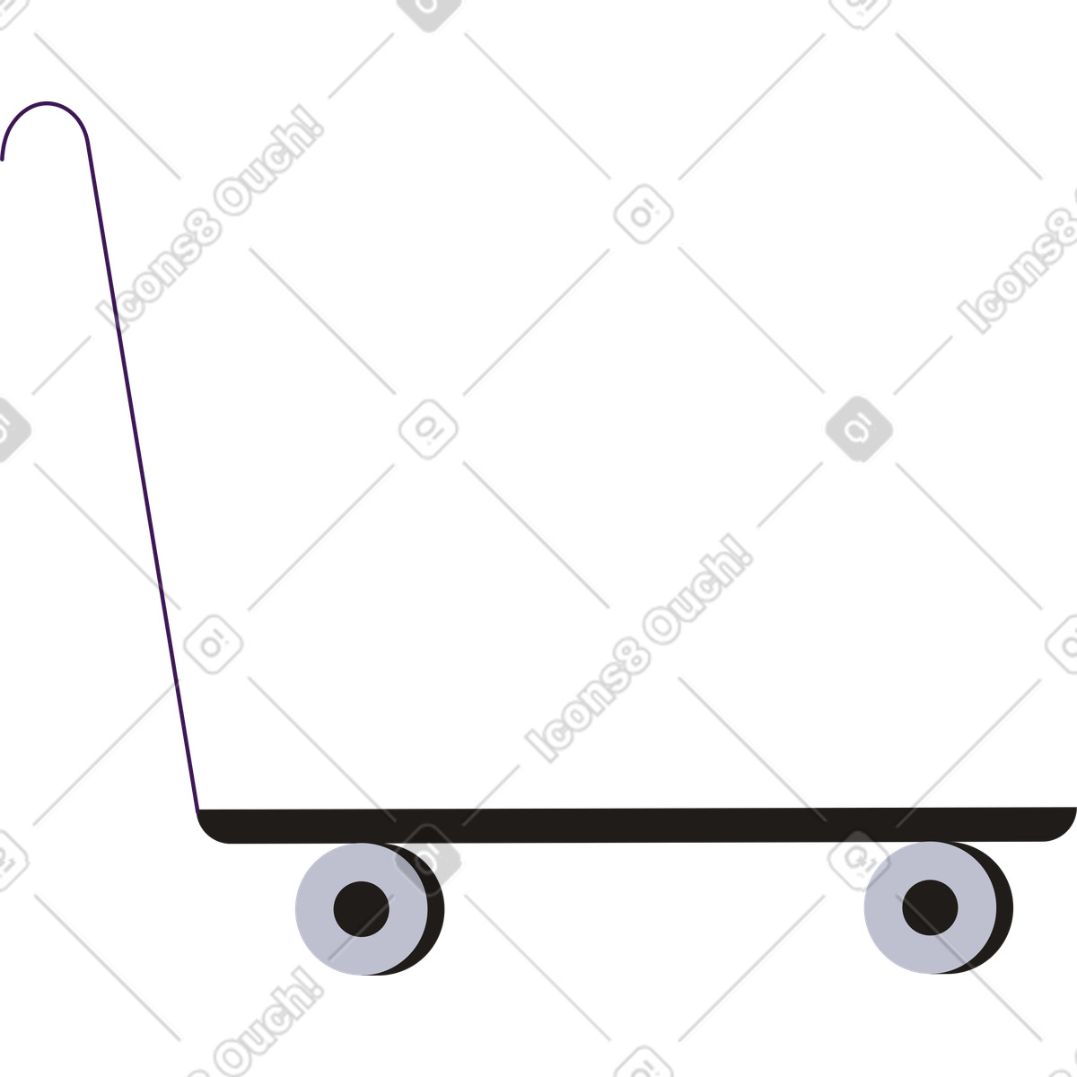 Ilustración Carro en estilo Jaconda a descargar en PNG y SVG