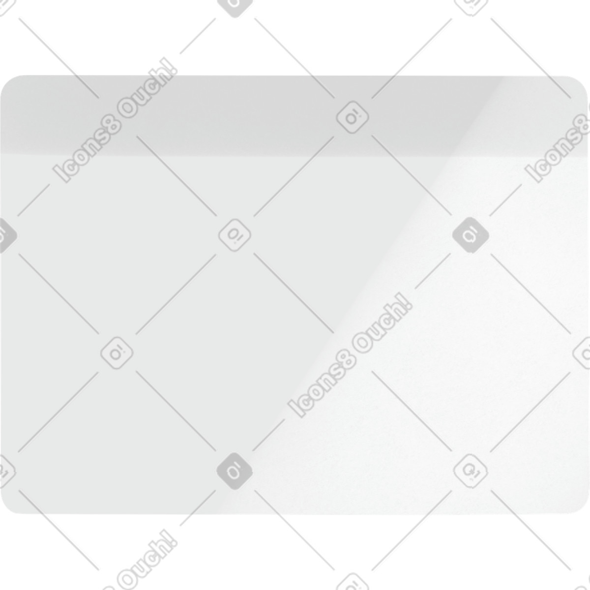 Ilustração de Grey browser window em no estilo Shine para baixar em PNG, SVG