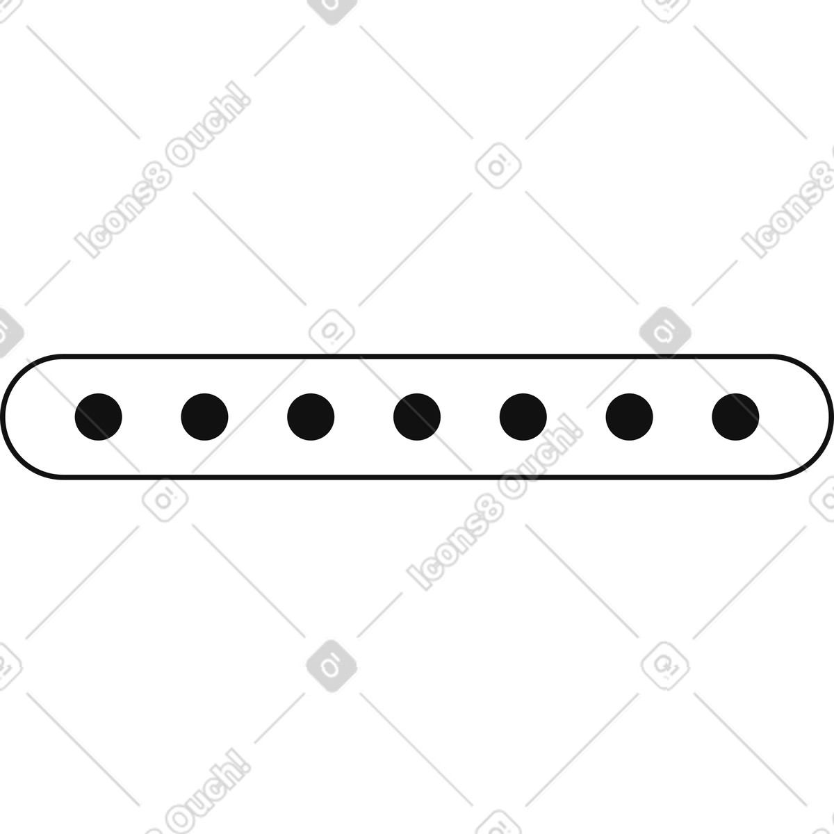 Иллюстрация Password input field showing hidden characters for secure login screen в стиле Main — скачать в форматах PNG, SVG