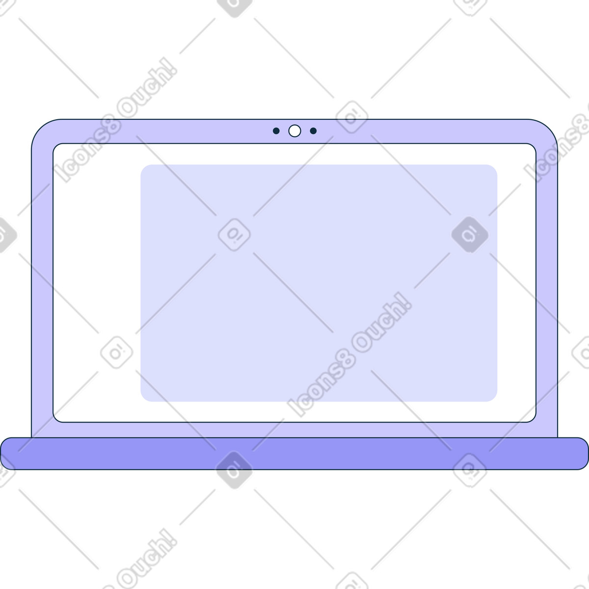 Illustration Portable dans le style Bubble gum à télécharger aux formats PNG, SVG