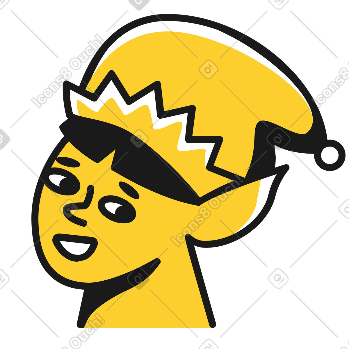 Ilustração de Duende em no estilo Taxi para baixar em PNG, SVG