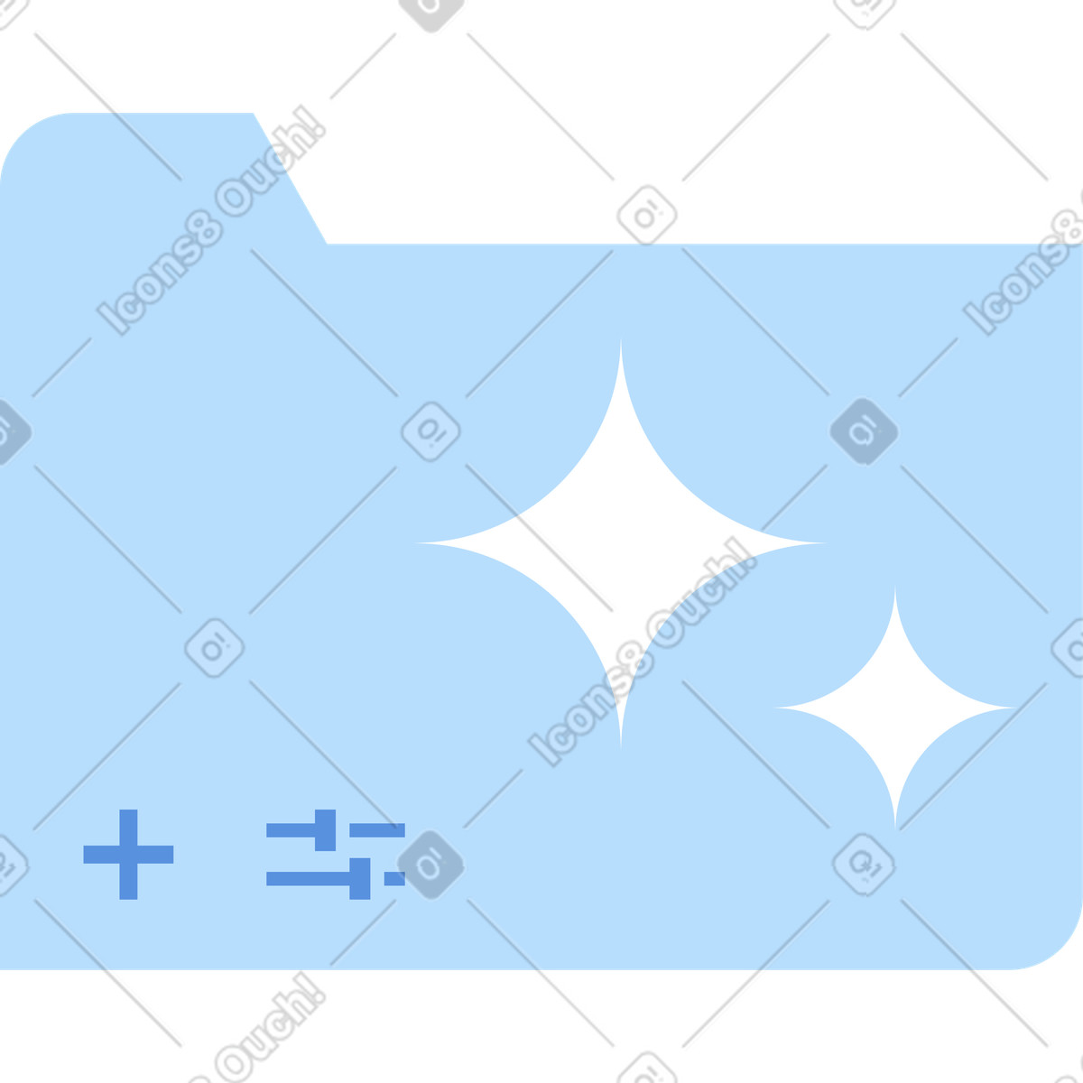 Habe chat-ordner-Illustration im Vector-Stil als Download in PNG, SVG