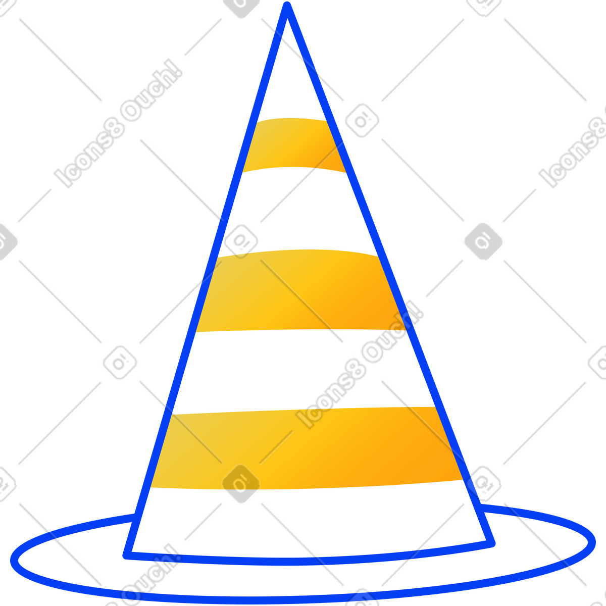 下载 Buddy 风格的 Cone 插画，支持 PNG、SVG 格式