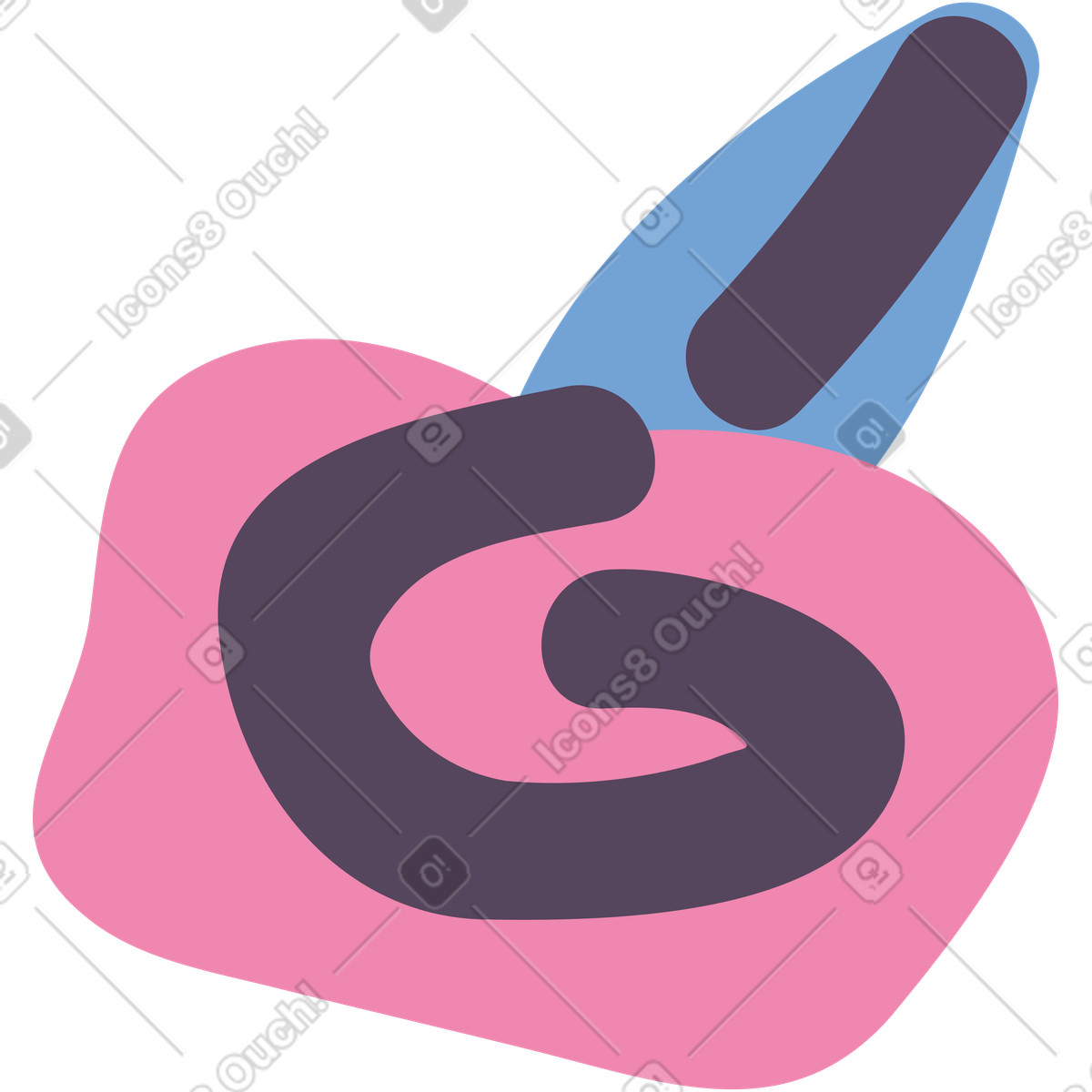 Pluto スタイルの ローズ のイラストをPNG、SVG形式でダウンロード