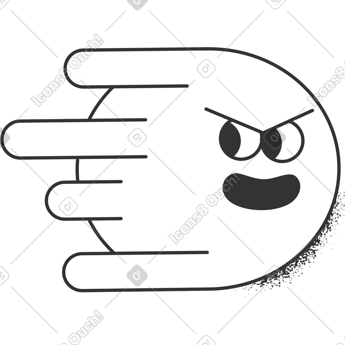 Illustration Fantôme dans le style Crayon à télécharger aux formats PNG, SVG