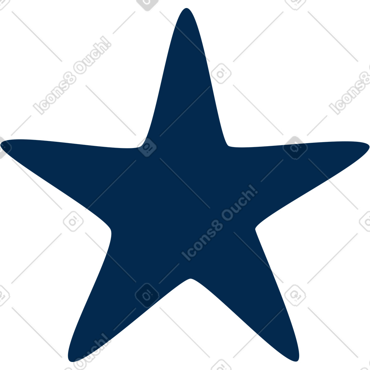 Ilustração de Forma estrela em no estilo Flame para baixar em PNG, SVG