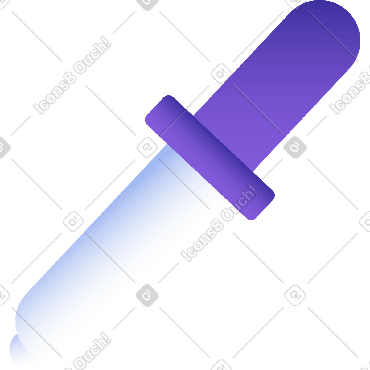Ilustração de Pipeta em no estilo Levels para baixar em PNG, SVG