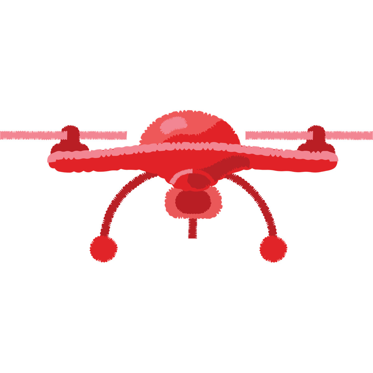 Cherry スタイルの Drone のイラストをPNG、SVG形式でダウンロード