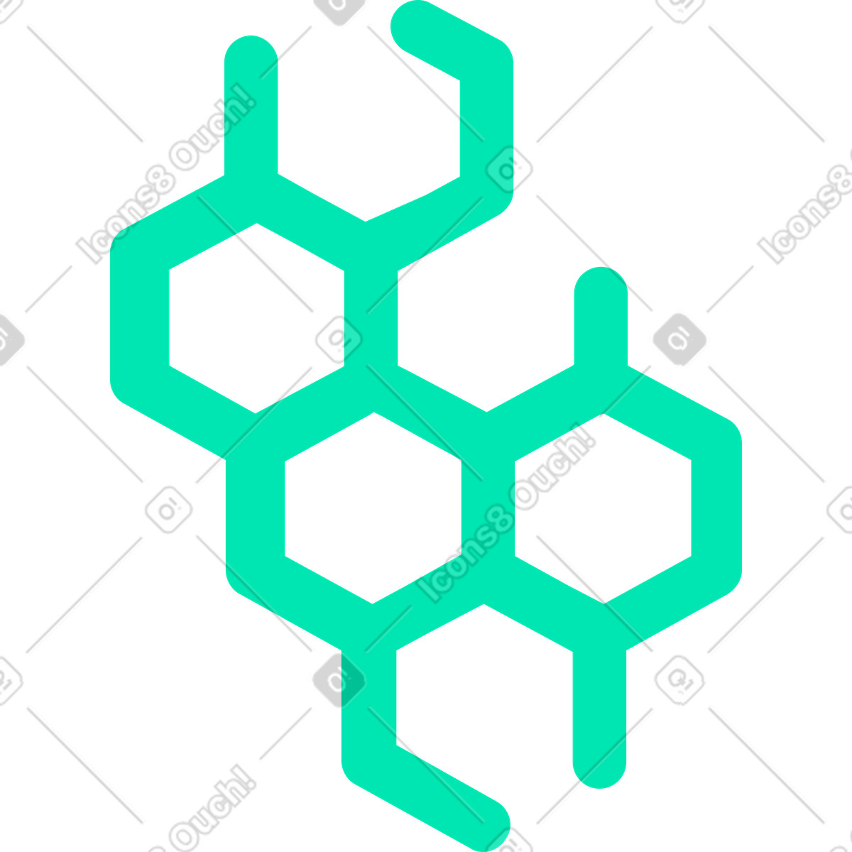 Cellula illustrazione in stile Cyborg scarica in PNG, SVG