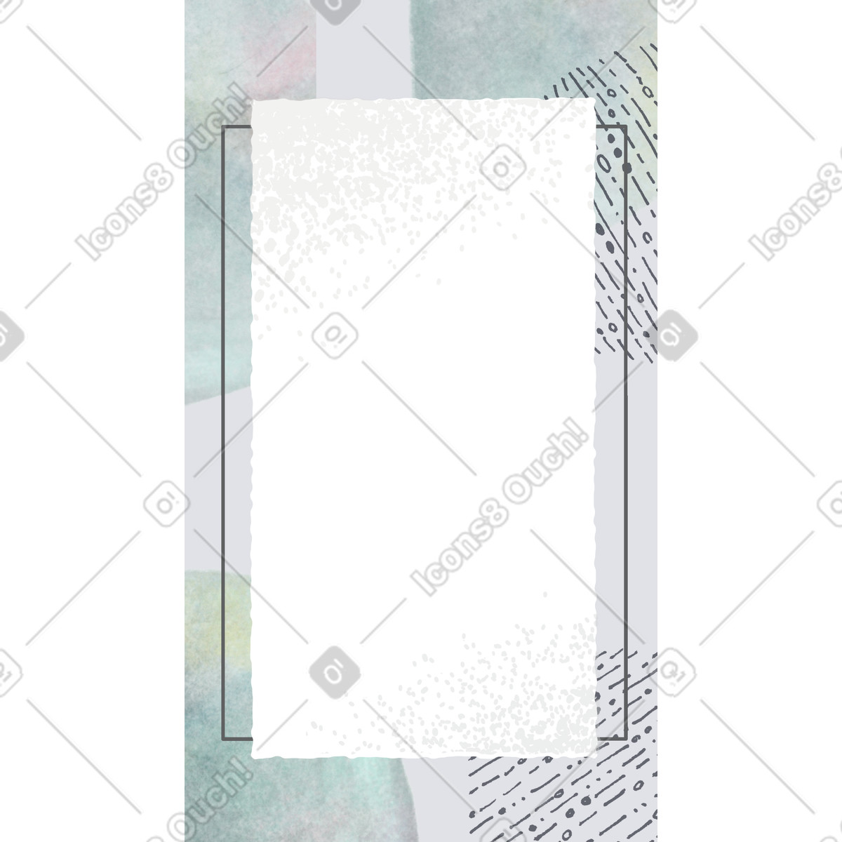 Illustration Fond avec cadre dans le style Experimental à télécharger aux formats PNG, SVG