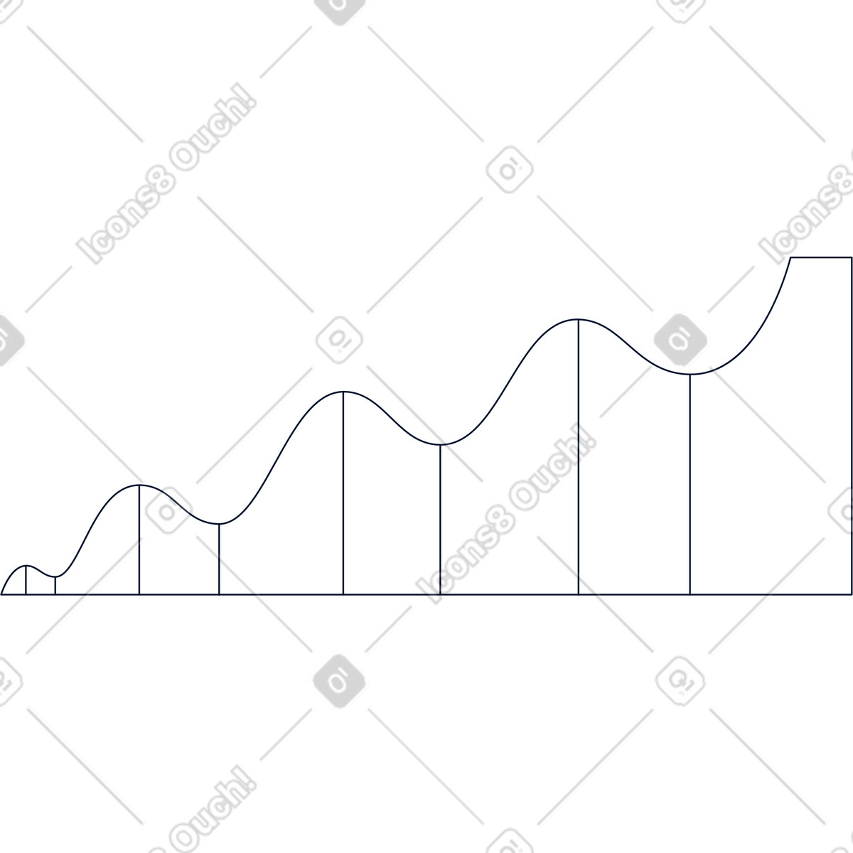 Sfondo del grafico illustrazione in stile Teal scarica in PNG, SVG