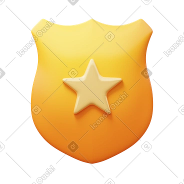 Police badge PNG, SVG