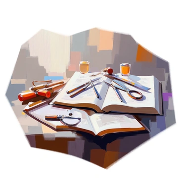 A collection of historical tools used for anatomical dissections