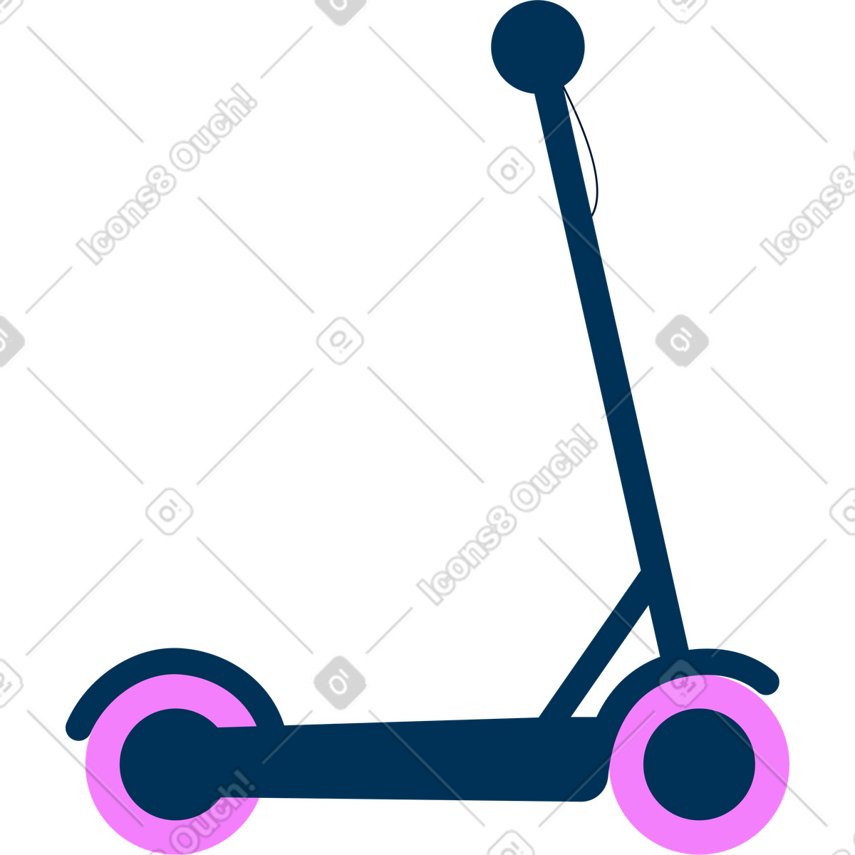 Roller-Illustration im Cubes-Stil als Download in PNG, SVG