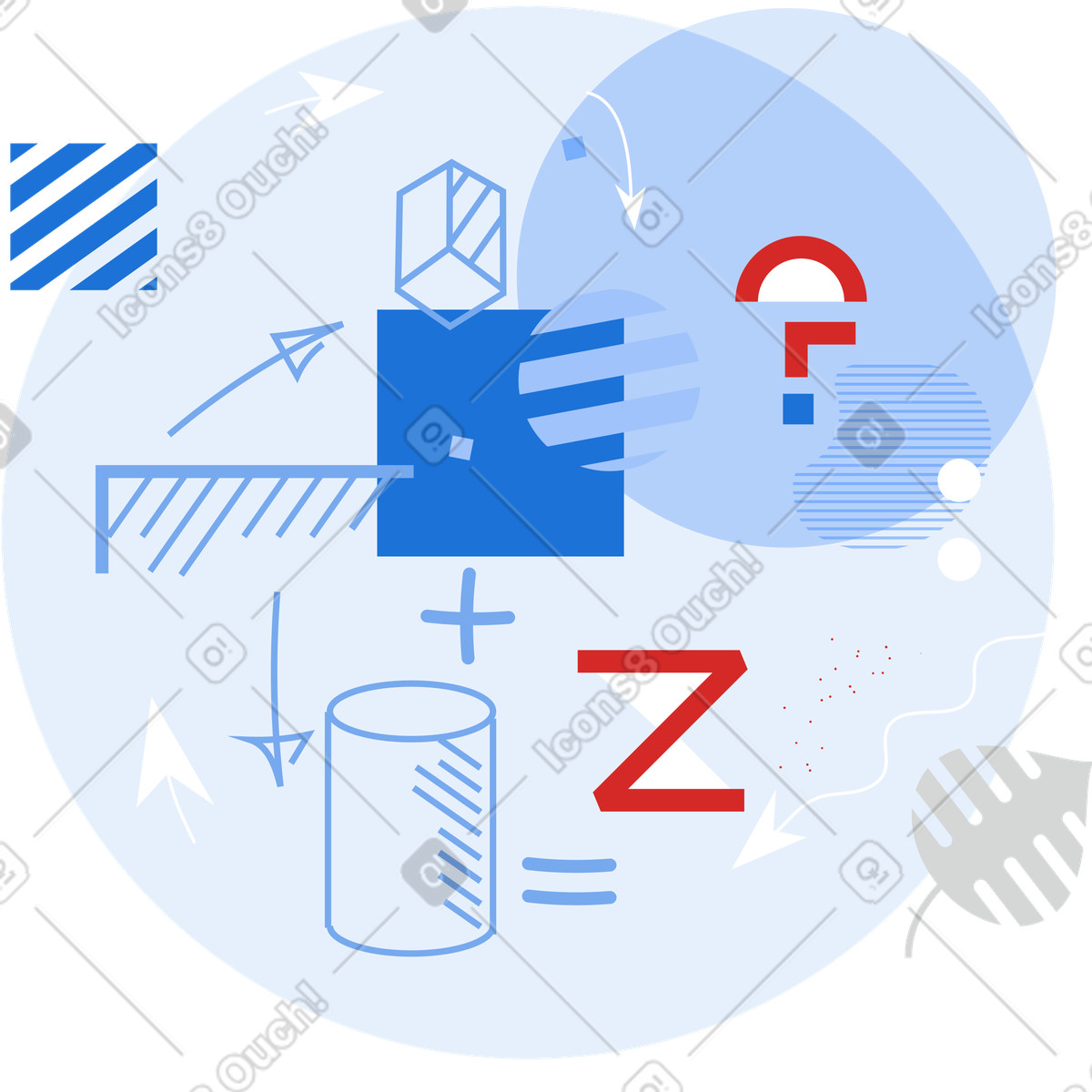 Ilustração animada de Ciência em no estilo Clip para baixar em GIF, Lottie (JSON), AE