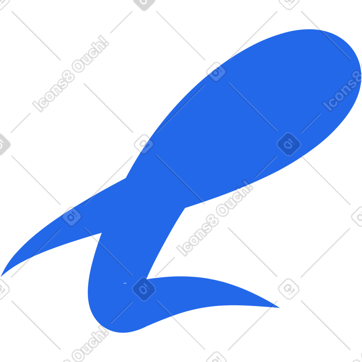 Blue lowercase letter L illustration in Kingdom style download in PNG, SVG