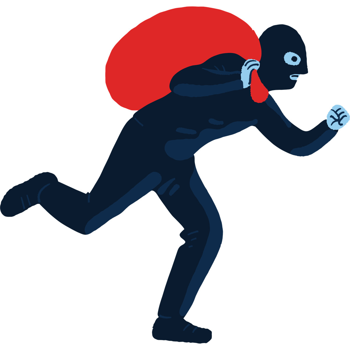 Thief illustrazione in stile Cherry scarica in PNG, SVG